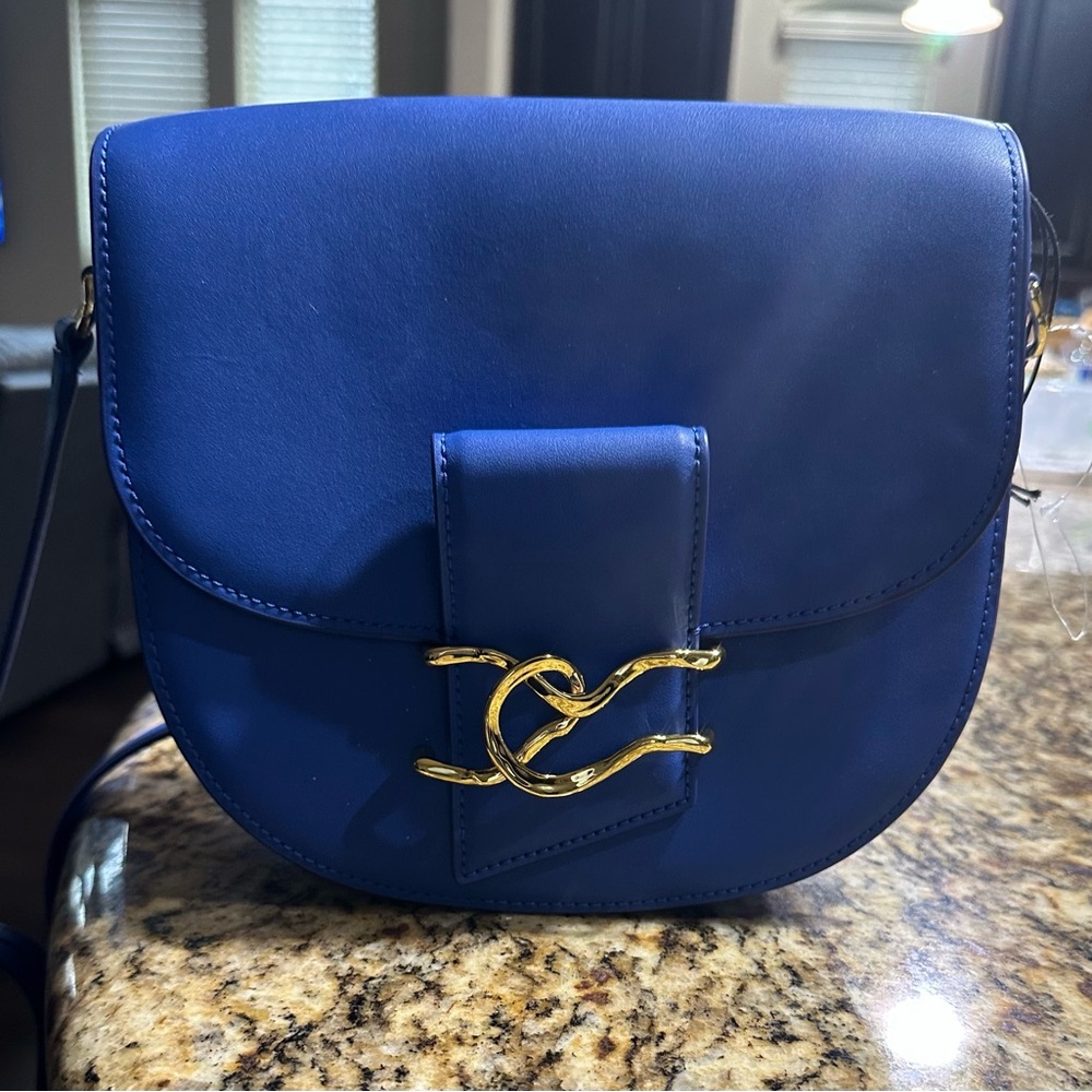 Alexis Bittar Blue Crossbody Bag